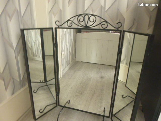 Miroir triptique & porte bijoux (image 2)