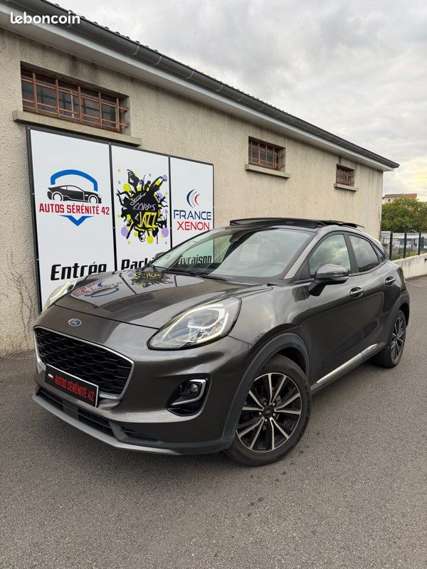 Ford Puma 1.0 MHEV 125 S&S BVM6 Titanium. Toit ouvrant / Siege Massant Excellent Etat (image 1)