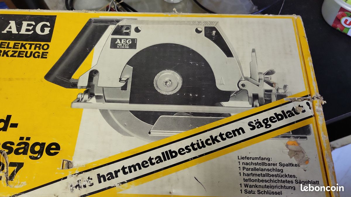 Scie circulaire adaptable AEG (image 4)