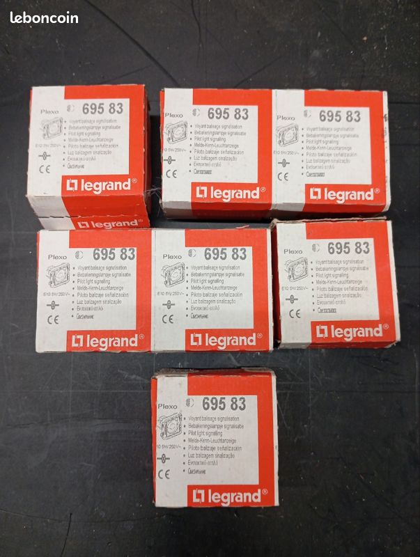 Mécanisme D'interrupteur Vintage Legrand Chambord 87030 - Pour Voyant Balisage (sans Voyant) - Neuf