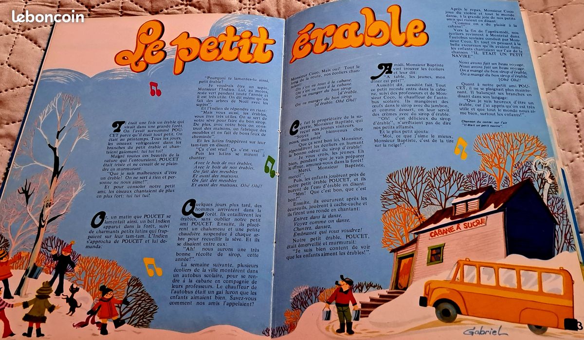 Livre collector. Contes & Légendes du Canada Français – Édition 1976 • Rare & Vintage (image 5)