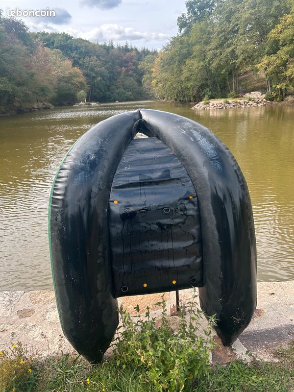 Float tube OUTCAST FISH CAT 4 DELUXE COMPLET – Pompe+Palmes– Pêche lac/étang/rivière (image 5)