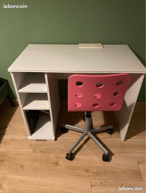 Bureau + chaise IKEA (image 2)