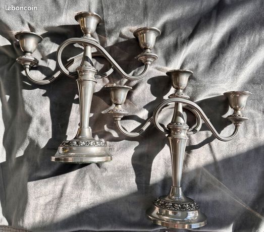 Étrier De Selle Vintage Nickel Massif - Fabriqué En Angleterre - Occasion