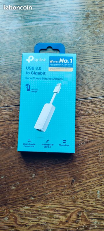 Adaptateur USB 3.0 vers Ethernet (image 1)