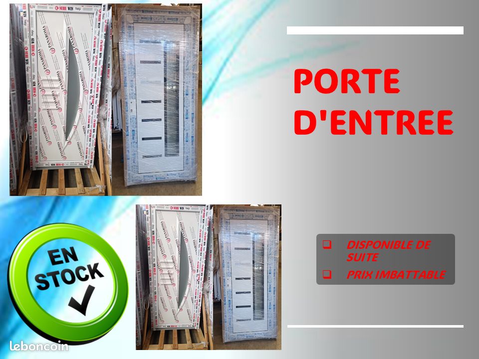 Porte d’entrée performante en stock (image 3)