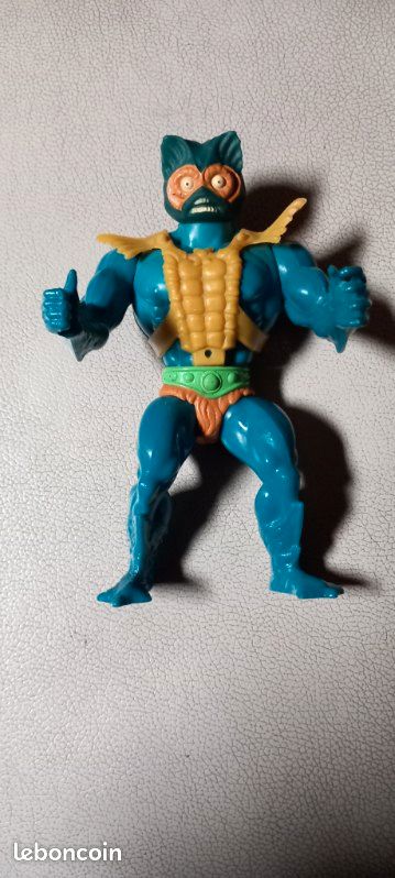 Figurine Motu Merman Mattel Vintage 1981 – Maîtres De L’univers