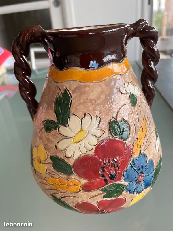 Vase Jérôme Massier Vallauris (image 4)