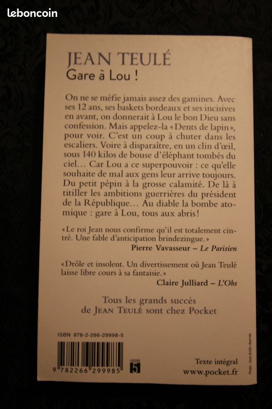 Jean Teulé - Gare à Lou (image 2)