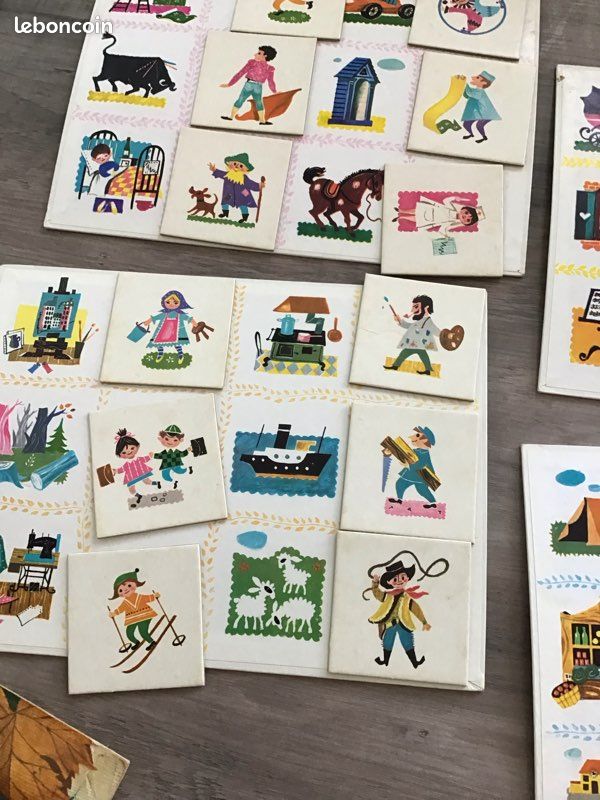 Loto des bois et des champs Fernand Nathan - Grenier d'enfance