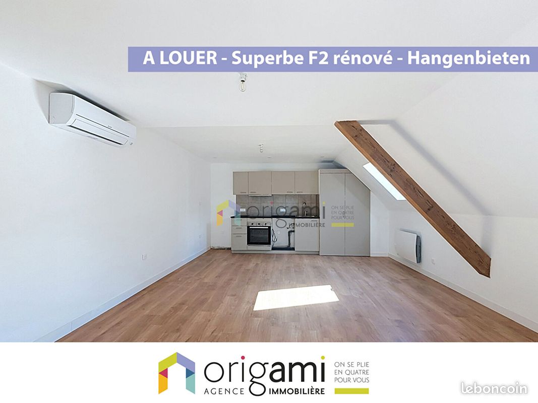 Appartement 2 pièces 37 m² · à Hangenbieten · 37 m² · 690 €/mois