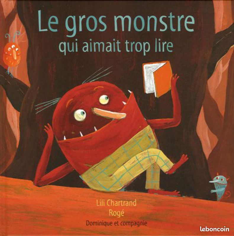 Le gros monstre qui aimait trop lire (image 1)