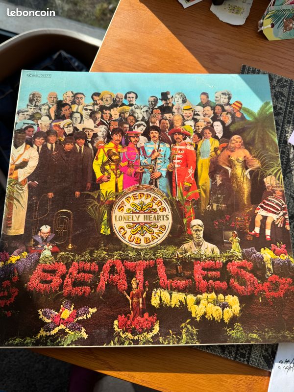 Vinyle 33 tours 33t The Beatles Saint Peppers Lonely hearts Club band (image 1)