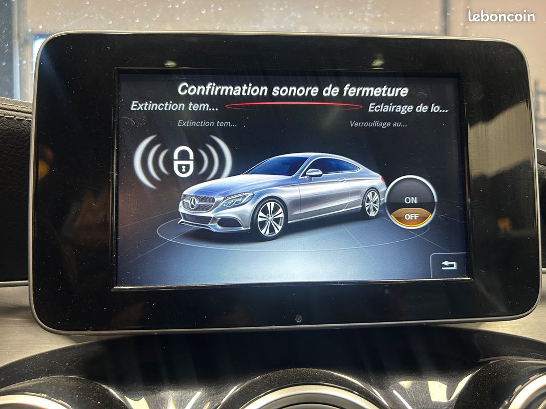 Mercedes-benz classe c coupe 1.6 180 155 sport pack toit panoramique ouvrant (image 21)