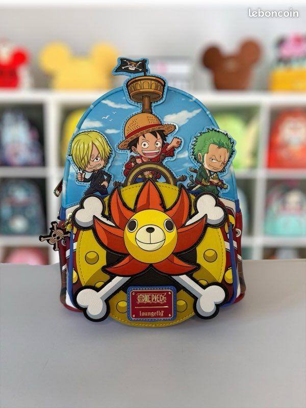 Mini sac à dos Loungefly One Piece Thousand Sunny neuf - eBay