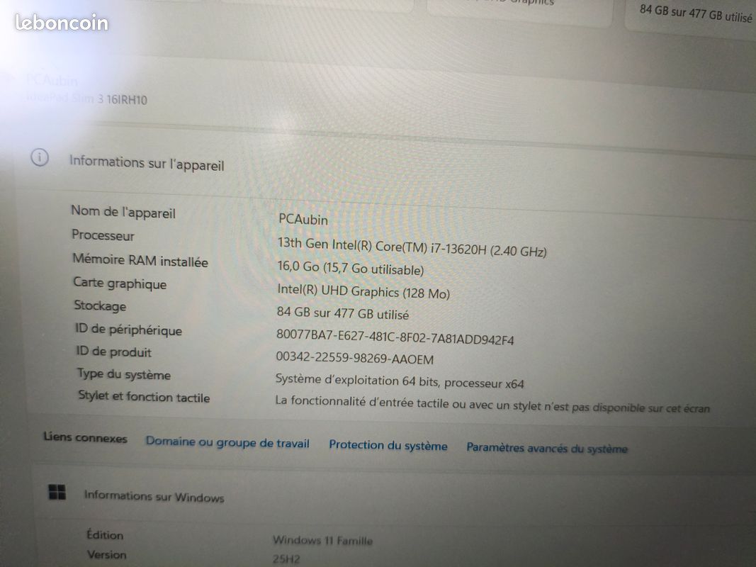 Pc portable Lenovo (image 4)