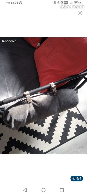 A vendre un canapé convertible IKEA avec coussins (image 3)