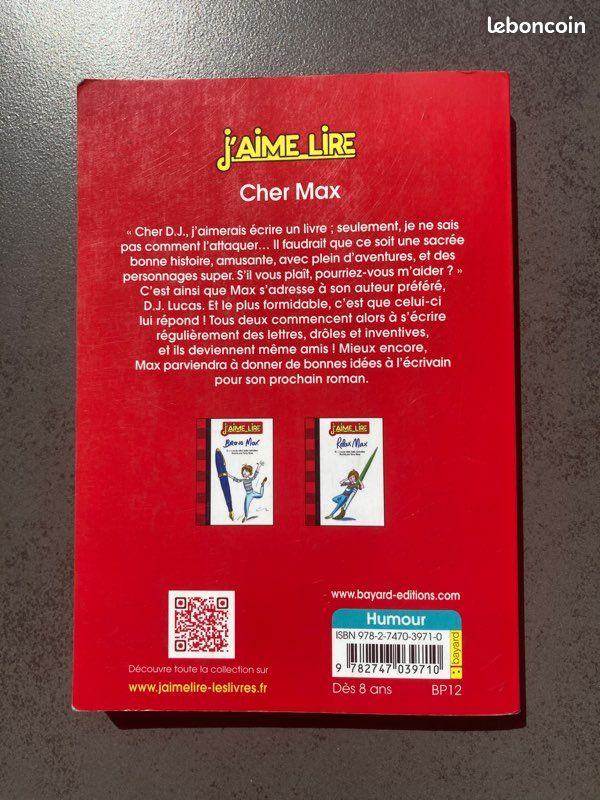 J’aime lire Cher Max (image 2)
