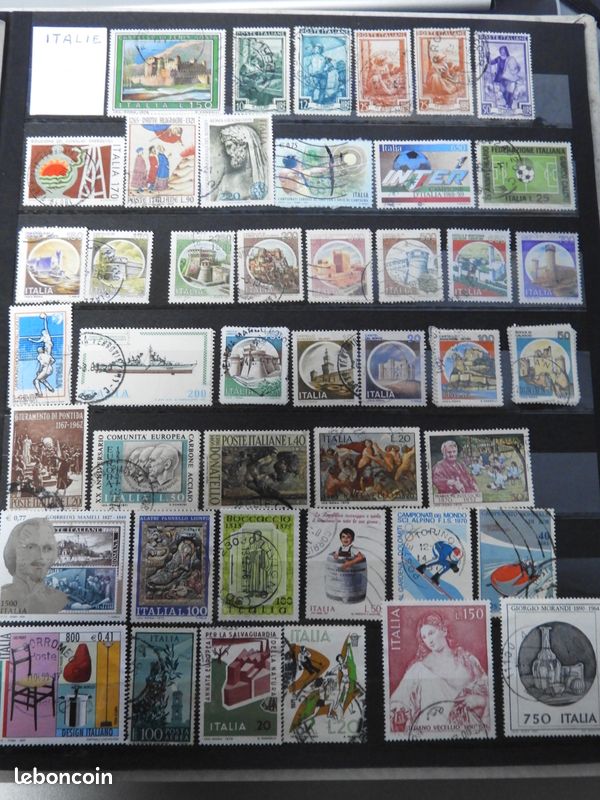 Timbres d'"ITALIE" (image 1)