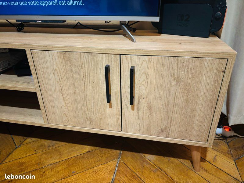 Meuble TV Phénix Maison – bois – style scandinave (image 3)