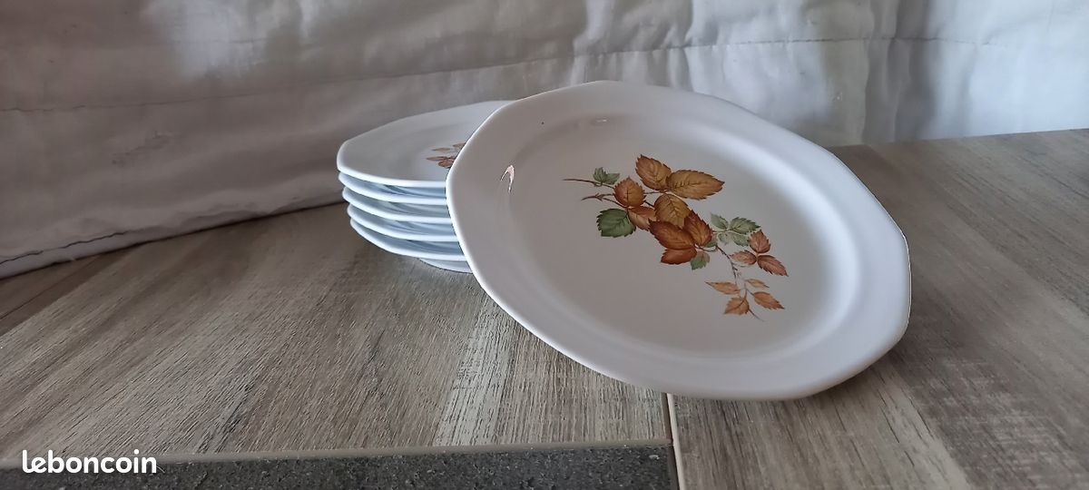 Assiettes anciennes (image 1)