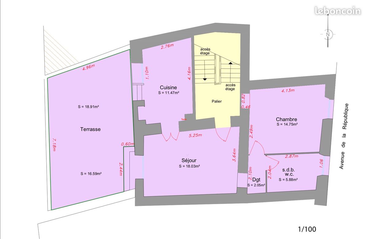 Appartement 2 pièces 52 m² · à Meyrargues · 52 m² · 800 €/mois