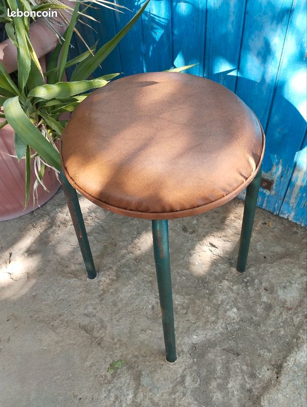 Tabouret tube vintage (image 2)