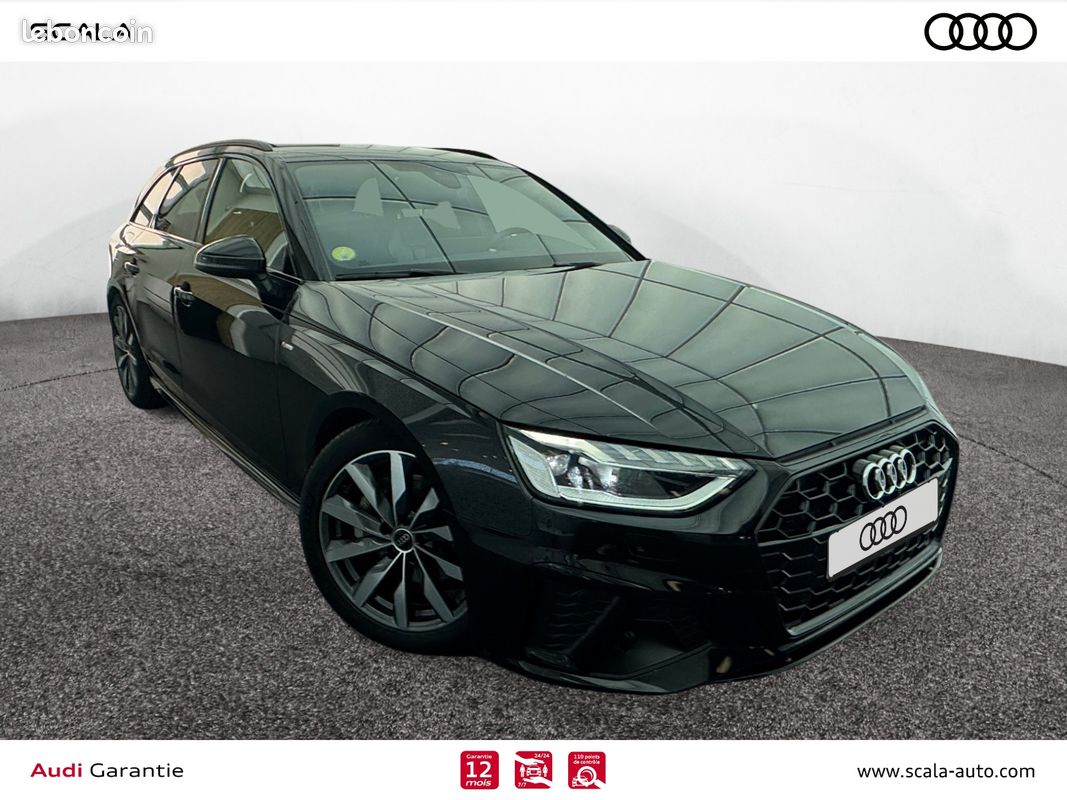 AUDI A4 Avant 40 TDI 204 S tronic 7 S line + Matrix LED + Pack Noir + Sieges electr. Massants + Pack Assit route (image 5)