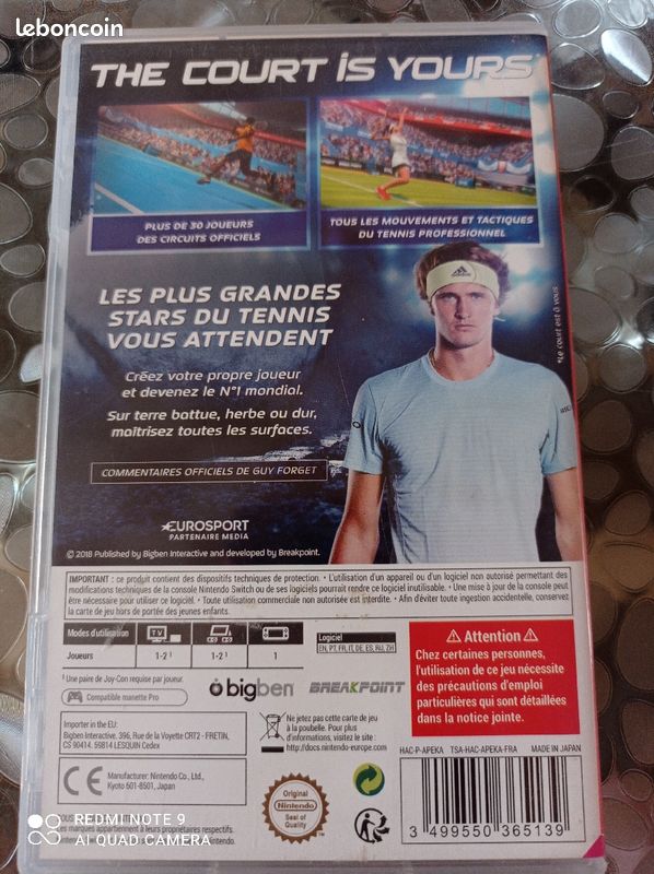 Jeux tennis (image 2)