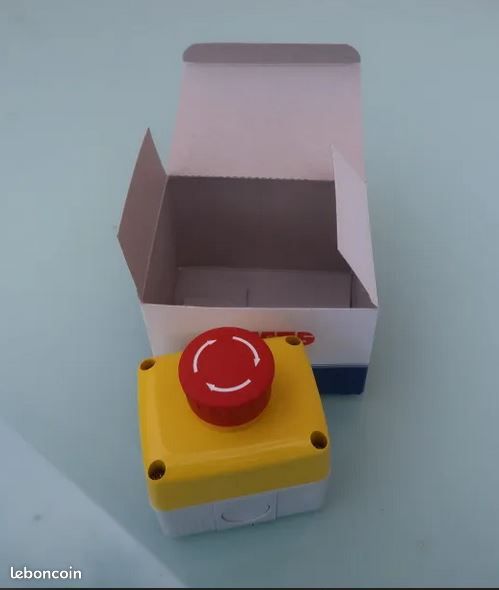 Bouton d'arrête d'urgence (image 1)