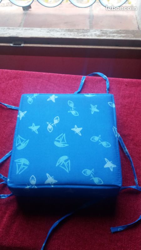 Panier a pain pliable neuf en tissu 21 x 21 (image 2)