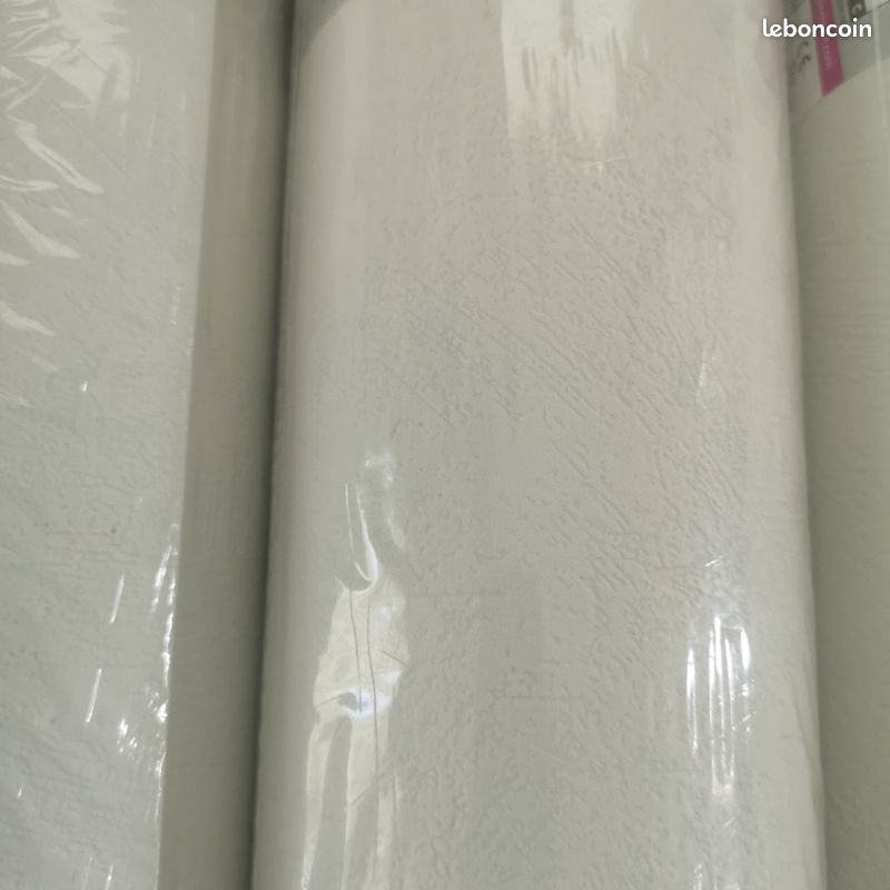 4 rouleaux papier peint neufs vinyle expansé Lutèce (image 2)