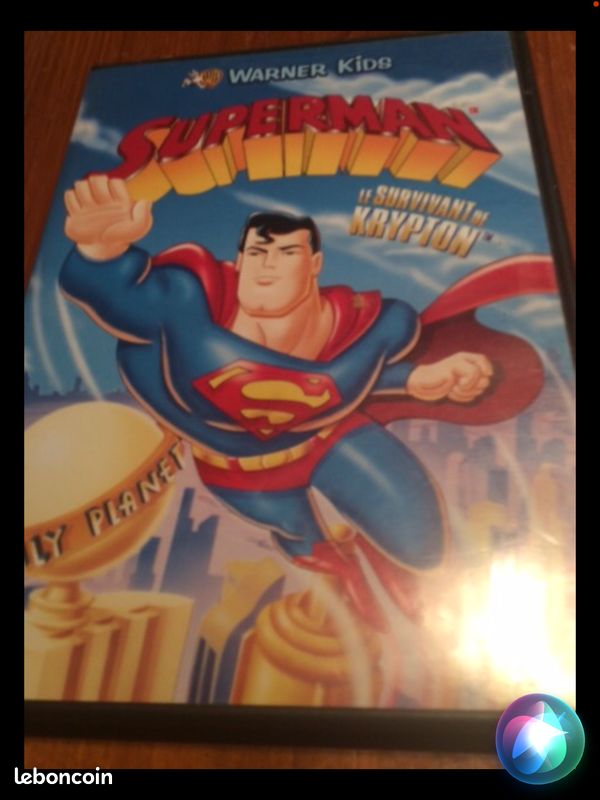 🎁Noël arriveDVD Collector Superman Le Survivant de Kypton vrai Warner Bros 2004🍀pour l’Afm Téléthon (image 1)