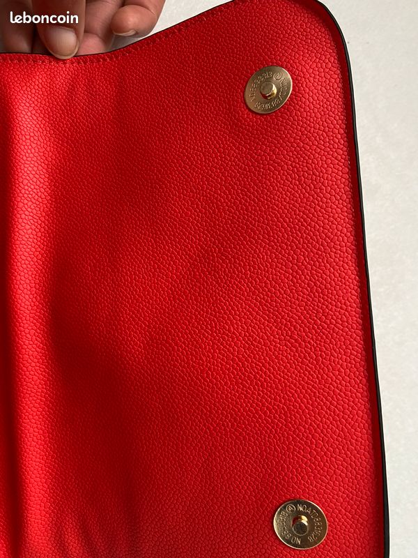 Sac a dos galerie Lafayette rouge orangé (image 9)