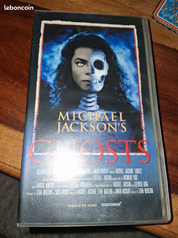 VHS Mickael Jackson Ghosts (image 1)
