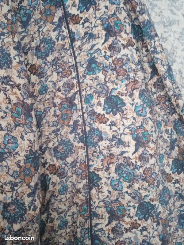 Robe Etam T44 imprimé liberty bleu (image 4)