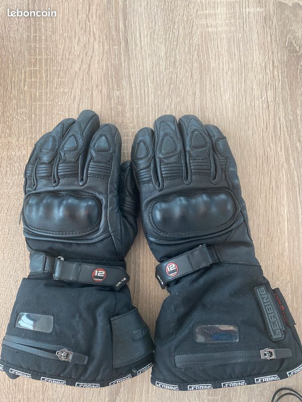 Gants chauffants Gerbing XR12 Taille M Équipement moto