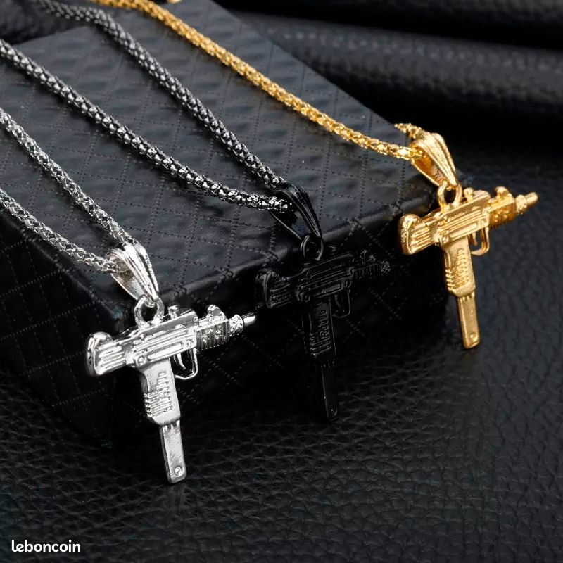Lot de 14 colliers + pendentif Uzii neuf et emballé 2 coloris disponibles (image 1)
