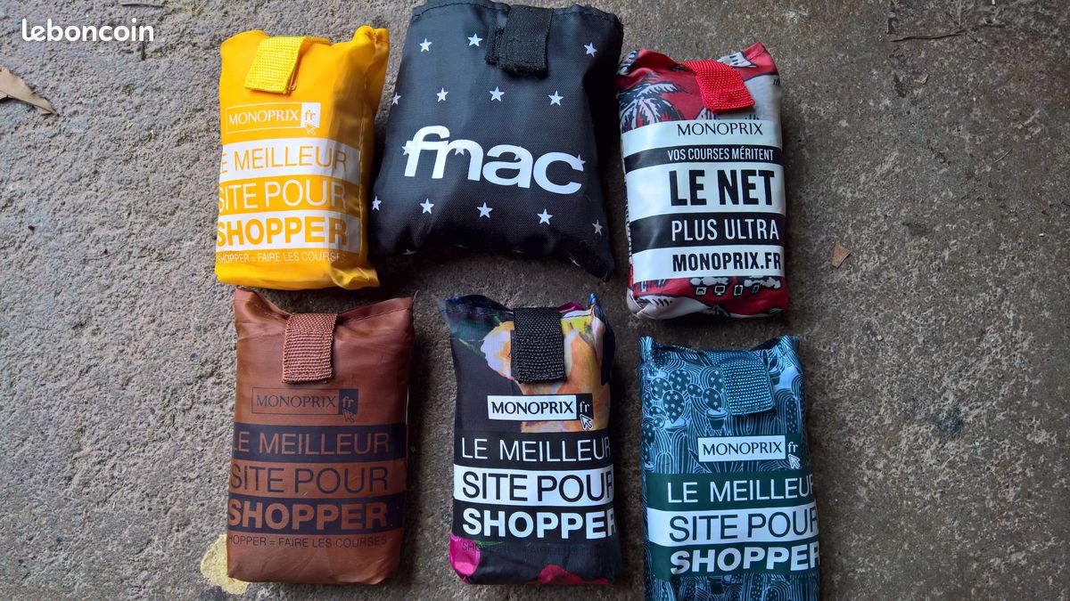 petits sacs shopping MONOPRIX Accessoires Bagagerie