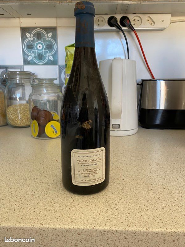 Vin vosné romanée la Colombie red 2001 (image 2)