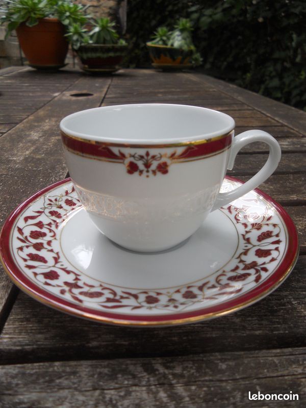 Tasses à café en porcelaine PHILIPPE DESHOULIERS et SOLOGNE (image 7)