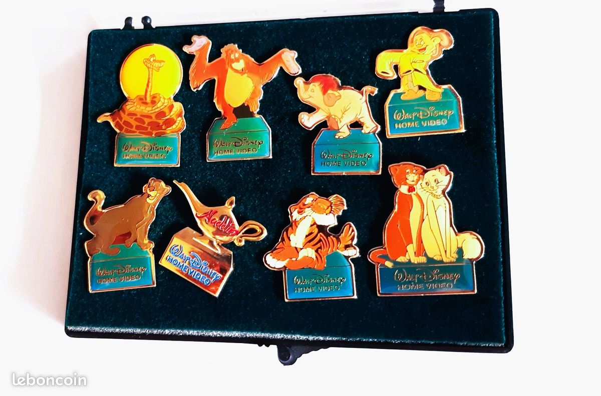 Lot de 8 Pin's Disney Livre de la Jungle (image 2)