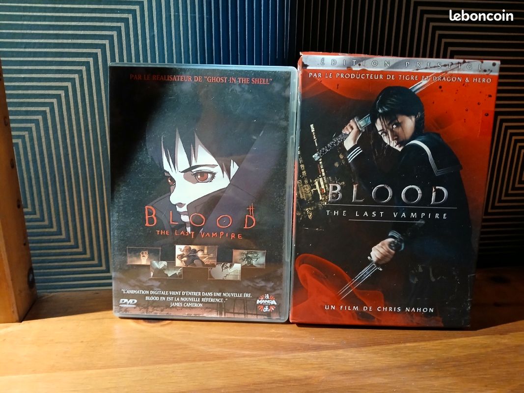 Lot blood the last vampire : dvd + animé (image 1)