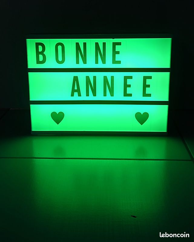 Light Box - Boite lumineuse pour message personnalisé (image 2)