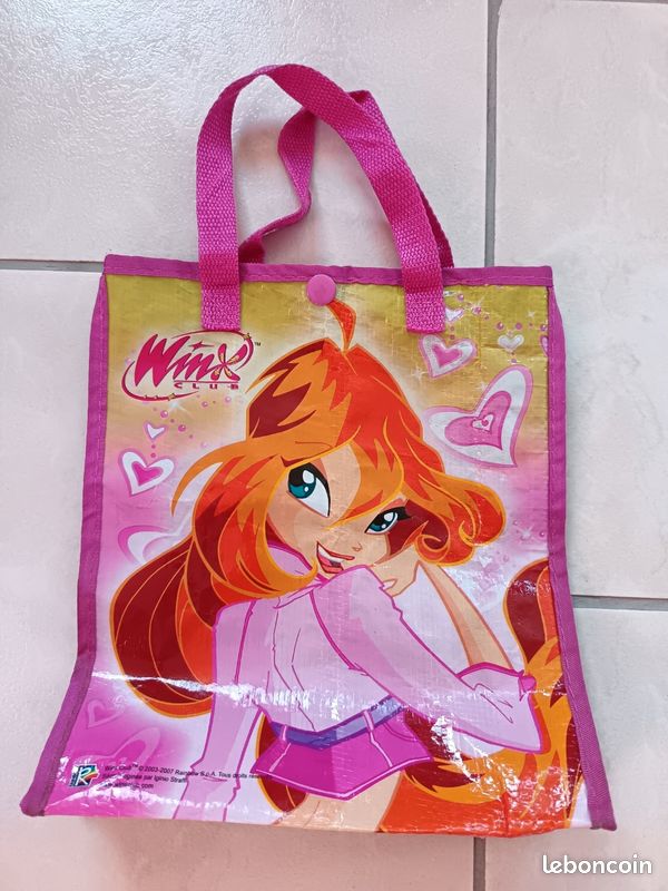 Sac Isotherme Winx 4,5 Litres – Tissu Multicolore, Fermeture éclair, Pour Enfants, Cartoon