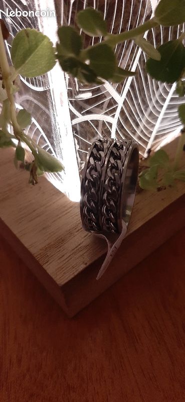Bague à double chaîne antistress (image 10)