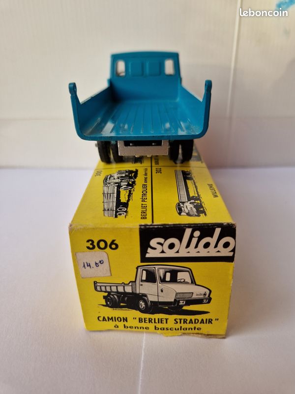 Camion Berliet Bourbon Gak Total – Jouet Ancien Norev, Dinky, Minialuxe, JRD