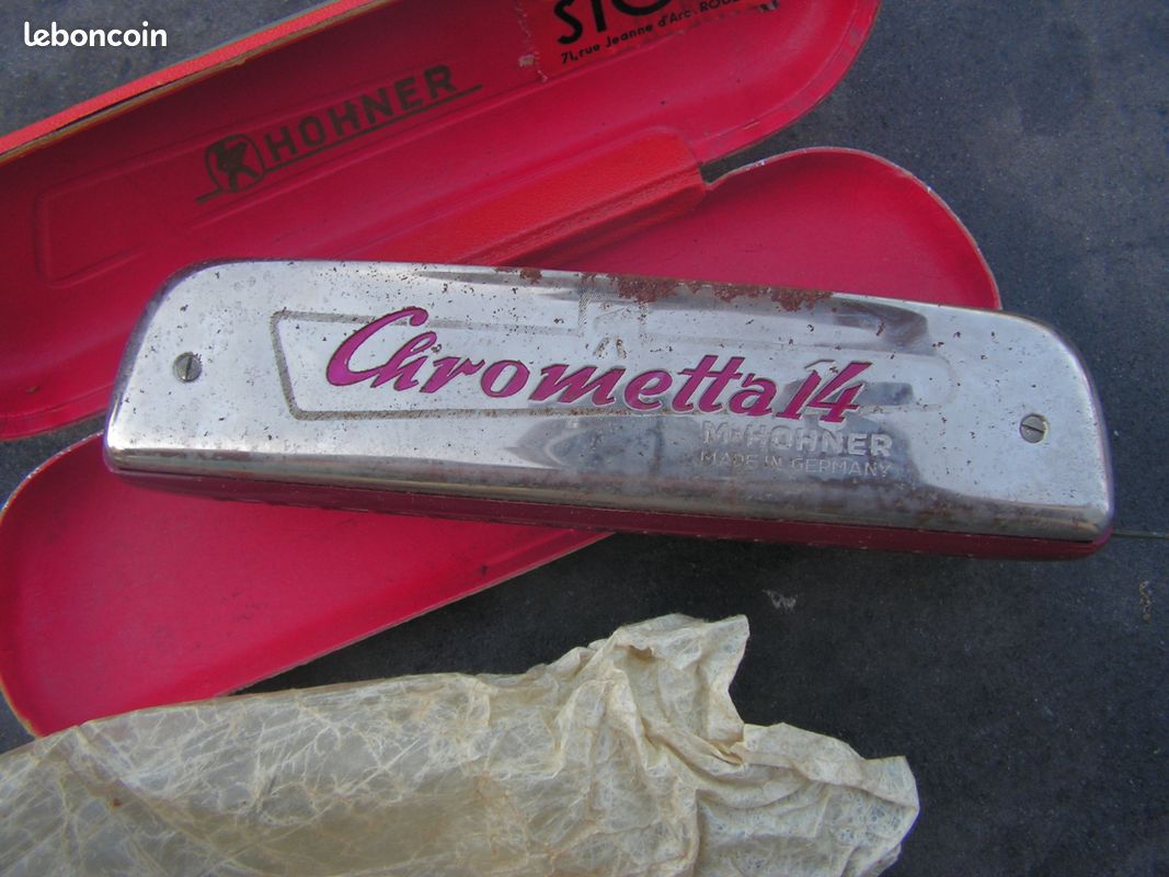 Suite deces harmonica ancien Chrometta (image 2)