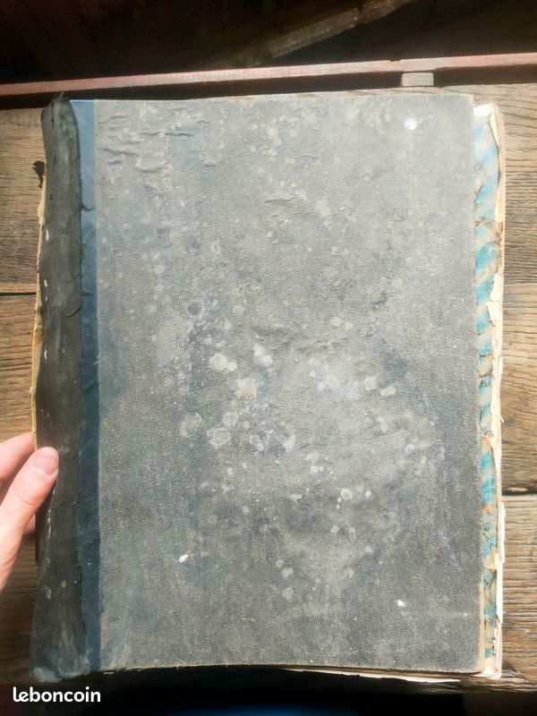 📘 E46 – Fables de La Fontaine illustrées par Gustave Doré (1 volume) [grand format ancien, à restaurer] 🦊📜 (image 1)