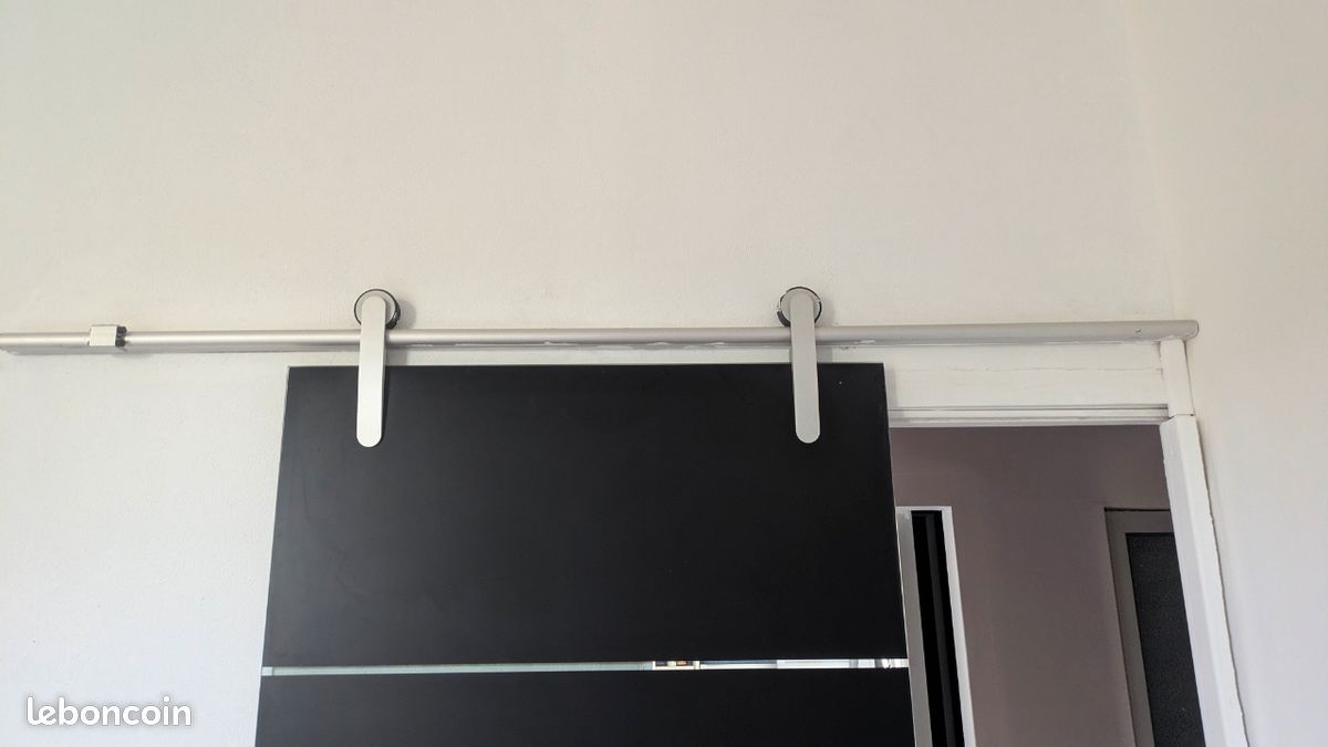 2 portes coulissantes avec fixation (image 2)